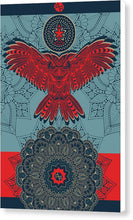Rubino Spirit Owl - Canvas Print Canvas Print Pixels 6.625" x 10.000" White Glossy