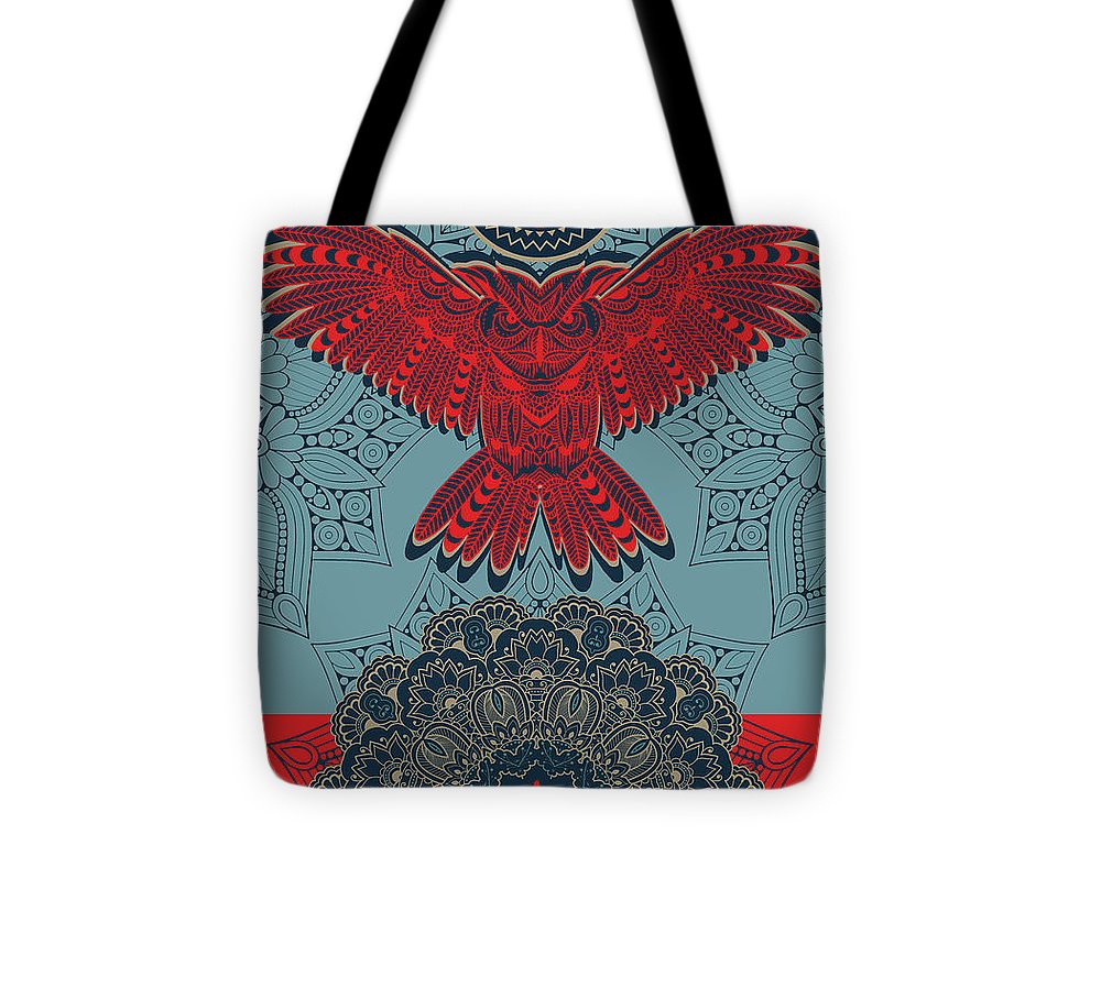 Rubino Spirit Owl - Tote Bag Tote Bag Pixels 13