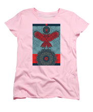 Rubino Spirit Owl - Women's T-Shirt (Standard Fit) Women's T-Shirt (Standard Fit) Pixels Pink Small 