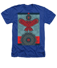 Rubino Spirit Owl - Heathers T-Shirt Heathers T-Shirt Pixels Royal Small 