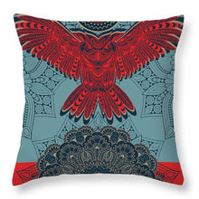 Rubino Spirit Owl - Throw Pillow Throw Pillow Pixels 26" x 26" No 
