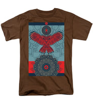 Rubino Spirit Owl - Men's T-Shirt  (Regular Fit) Men's T-Shirt (Regular Fit) Pixels Coffee Small 