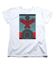 Rubino Spirit Owl - Women's T-Shirt (Standard Fit) Women's T-Shirt (Standard Fit) Pixels White Small 