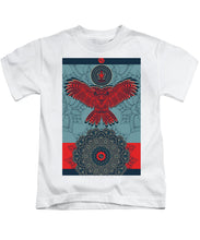 Rubino Spirit Owl - Kids T-Shirt Kids T-Shirt Pixels White Small 