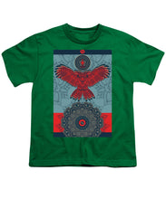 Rubino Spirit Owl - Youth T-Shirt Youth T-Shirt Pixels Kelly Green Small 