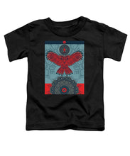 Rubino Spirit Owl - Toddler T-Shirt Toddler T-Shirt Pixels Black Small 