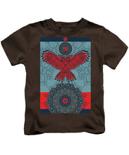 Rubino Spirit Owl - Kids T-Shirt Kids T-Shirt Pixels Coffee Small 