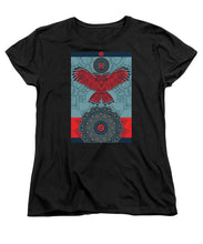 Rubino Spirit Owl - Women's T-Shirt (Standard Fit) Women's T-Shirt (Standard Fit) Pixels Black Small 