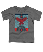 Rubino Spirit Owl - Toddler T-Shirt Toddler T-Shirt Pixels Charcoal Small 