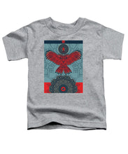 Rubino Spirit Owl - Toddler T-Shirt Toddler T-Shirt Pixels Heather Small 