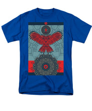 Rubino Spirit Owl - Men's T-Shirt  (Regular Fit) Men's T-Shirt (Regular Fit) Pixels Royal Small 
