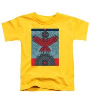 Rubino Spirit Owl - Toddler T-Shirt Toddler T-Shirt Pixels Yellow Small 