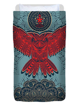 Rubino Spirit Owl - Duvet Cover Duvet Cover Pixels Twin  