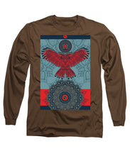 Rubino Spirit Owl - Long Sleeve T-Shirt Long Sleeve T-Shirt Pixels Coffee Small 