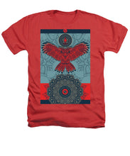 Rubino Spirit Owl - Heathers T-Shirt Heathers T-Shirt Pixels Red Small 