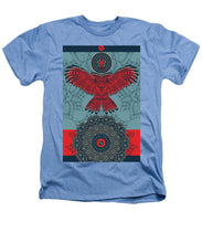 Rubino Spirit Owl - Heathers T-Shirt Heathers T-Shirt Pixels Light Blue Small 