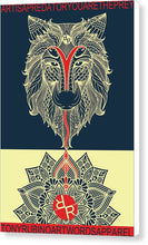 Rubino Spirit Wolf - Canvas Print Canvas Print Pixels 6.625" x 10.000" White Glossy