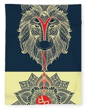 Rubino Spirit Wolf - Blanket Blanket Pixels 60" x 80" Plush Fleece 