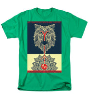 Rubino Spirit Wolf - Men's T-Shirt  (Regular Fit) Men's T-Shirt (Regular Fit) Pixels Kelly Green Small 