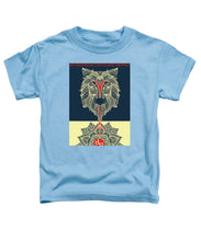 Rubino Spirit Wolf - Toddler T-Shirt Toddler T-Shirt Pixels Carolina Blue Small 
