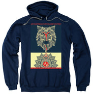 Rubino Spirit Wolf - Sweatshirt Sweatshirt Pixels Navy Small 