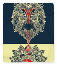 Rubino Spirit Wolf - Blanket Blanket Pixels 50" x 60" Sherpa Fleece 