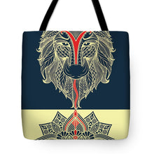 Rubino Spirit Wolf - Tote Bag Tote Bag Pixels 18" x 18"  