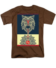 Rubino Spirit Wolf - Men's T-Shirt  (Regular Fit) Men's T-Shirt (Regular Fit) Pixels Coffee Small 