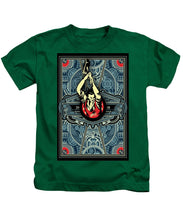 Rubino Steampunk Rise - Kids T-Shirt Kids T-Shirt Pixels Kelly Green Small 