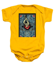 Rubino Steampunk Rise - Baby Onesie Baby Onesie Pixels Gold Small 