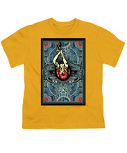 Rubino Steampunk Rise - Youth T-Shirt Youth T-Shirt Pixels Gold Small 