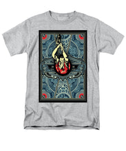 Rubino Steampunk Rise - Men's T-Shirt  (Regular Fit) Men's T-Shirt (Regular Fit) Pixels Heather Small 