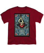Rubino Steampunk Rise - Youth T-Shirt Youth T-Shirt Pixels Cardinal Small 