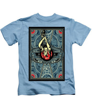Rubino Steampunk Rise - Kids T-Shirt Kids T-Shirt Pixels Carolina Blue Small 