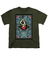 Rubino Steampunk Rise - Youth T-Shirt Youth T-Shirt Pixels Military Green Small 