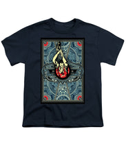 Rubino Steampunk Rise - Youth T-Shirt Youth T-Shirt Pixels Navy Small 