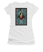 Rubino Steampunk Rise - Women's T-Shirt (Athletic Fit) Women's T-Shirt (Athletic Fit) Pixels White Small 