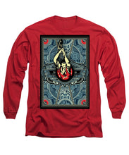 Rubino Steampunk Rise - Long Sleeve T-Shirt Long Sleeve T-Shirt Pixels Red Small 