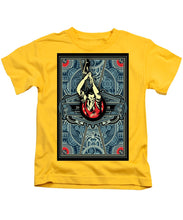 Rubino Steampunk Rise - Kids T-Shirt Kids T-Shirt Pixels Yellow Small 