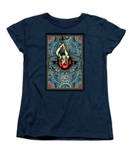 Rubino Steampunk Rise - Women's T-Shirt (Standard Fit) Women's T-Shirt (Standard Fit) Pixels Navy Small 
