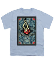 Rubino Steampunk Rise - Youth T-Shirt Youth T-Shirt Pixels Light Blue Small 
