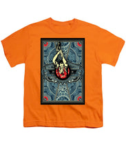 Rubino Steampunk Rise - Youth T-Shirt Youth T-Shirt Pixels Orange Small 