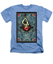Rubino Steampunk Rise - Heathers T-Shirt Heathers T-Shirt Pixels Light Blue Small 
