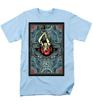 Rubino Steampunk Rise - Men's T-Shirt  (Regular Fit) Men's T-Shirt (Regular Fit) Pixels Light Blue Small 
