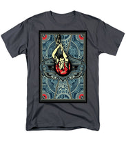 Rubino Steampunk Rise - Men's T-Shirt  (Regular Fit) Men's T-Shirt (Regular Fit) Pixels Charcoal Small 