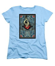 Rubino Steampunk Rise - Women's T-Shirt (Standard Fit) Women's T-Shirt (Standard Fit) Pixels Light Blue Small 