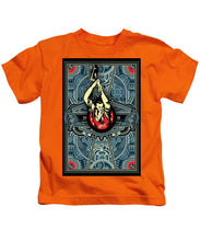 Rubino Steampunk Rise - Kids T-Shirt Kids T-Shirt Pixels Orange Small 