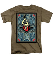 Rubino Steampunk Rise - Men's T-Shirt  (Regular Fit) Men's T-Shirt (Regular Fit) Pixels Safari Green Small 