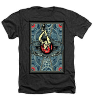 Rubino Steampunk Rise - Heathers T-Shirt Heathers T-Shirt Pixels Charcoal Small 