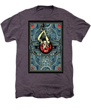 Rubino Steampunk Rise - Men's Premium T-Shirt Men's Premium T-Shirt Pixels Moth Heather Small 